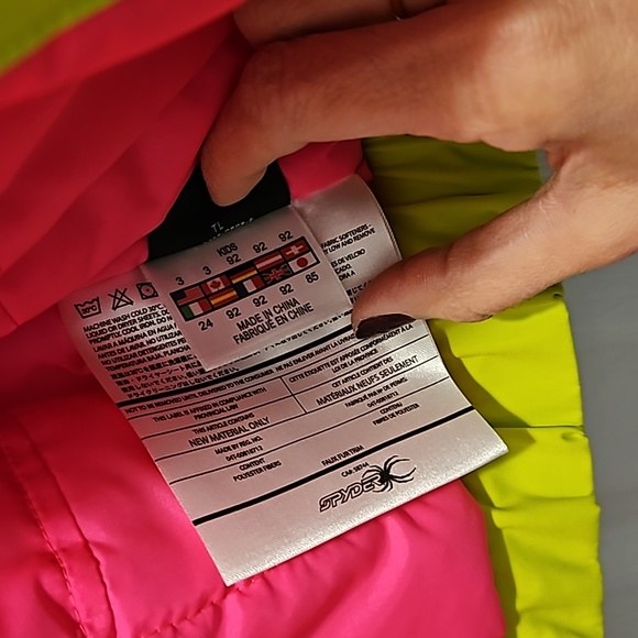 Spider Bitsy Lola ski jacket New - Picture 9 of 10